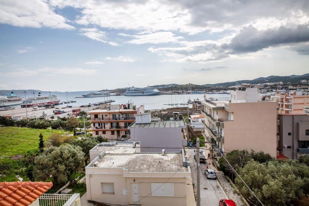 Seafront Central Apt In Lavrio Apartman Kültér fotó