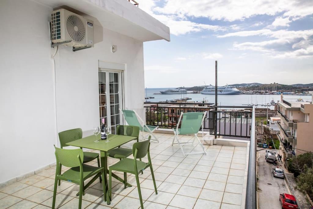 Seafront Central Apt In Lavrio Apartman Kültér fotó
