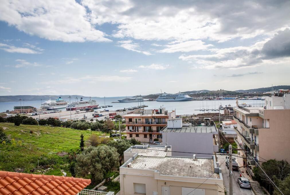 Seafront Central Apt In Lavrio Apartman Kültér fotó
