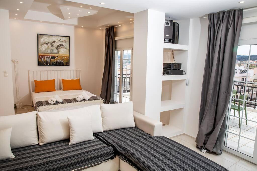 Seafront Central Apt In Lavrio Apartman Kültér fotó